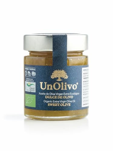 UnOlivo | Dulce de Olivo, Mermelada de Aceite de Oliva Virgen Extra | De Cosecha Temprana | Ideal para acompañamiento