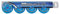 HI-LO Rollen 4er-Set S19 Court 76A Größe 76mm