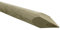 Faura - Tutor de Madera de Sombrilla con Punta | 400x12 cm. (Alto X Diámetro) -