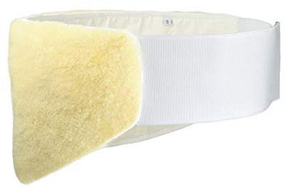 Moro-Design Flexi Lammfell Nierengurt Nierenschutz Nierenwärmer medizinischer Gurt XS-3XL (S)