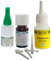 Ber-Fix Kunststoff Set To Go + 4 Spitzen + Reiniger Set aus Industriekleber Ihr Neuer Sekundenkleber extra stark + Primer für PE PP PTFE HDPE Silikon mit Holz Metall ABS GFK Porzelan