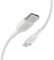 PLAYA Lightning Cable (Braided Lightning to USB Cable compatible with iPhone, iPad, AirPods) MFi-Certified Charging Cable, Braided Lightning Cable White 15 cm