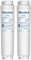 Maxblue 644845 - Filtro dell'acqua per Frigorifero, Compatibile con Bosch UltraClarity 644845, 00740560, 740560, 00499850, 00649379, 9000194412, 9000077104, Miele/Haier 0060820860, 0060218743 (2)