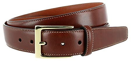Trafalgar Cortina Ledergürtel, 30 mm breit, Honigahorn, 32