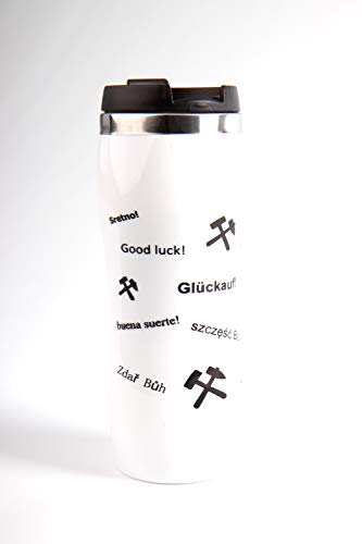 Becher Bergmann Isolierbecher Thermosbecher Glückauf