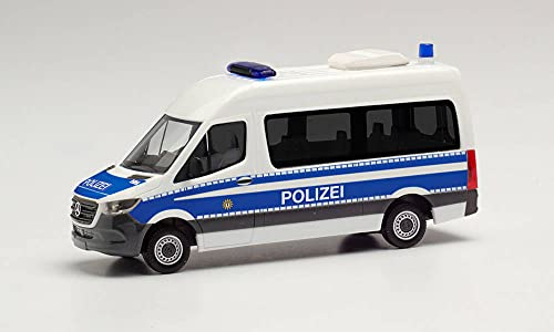 Herpa 096393 - Mercedes-Benz Sprinter `18 Kasten HD - Bearbeitungskraftwagen Bereitschaftspolizei Berlin. 1:87