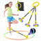 Sunshine smile Kinder Blinkender Springring,Swing Wheel mit Lichtrad,Sport Sprungball,Springender Ball Blinkender,Fettverbrennungsspiel für Kinder und Erwachsene, ​Outdoor-Hüpfspiel