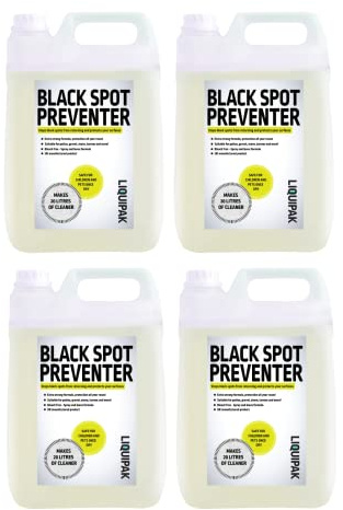 Black Spot Preventer - Strong Formula, Bleach Free, Protection all year round (4x5 Litres)