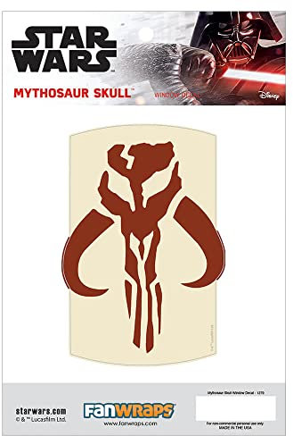 Star Wars Mythosaur Skull Window Decal