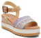 TOMS Women's, Diana Sandal, Natural Diamond Global Woven, 8 UK