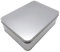Cabilock Caja De Hojalata Con Tapa Caja de Lata de Metal Recipiente Rectangular de Esta?o Tapa Rectangular de Esta?o Rectangular Metal de Metal Tapas Rectangulares Lata Rectangular Vacía
