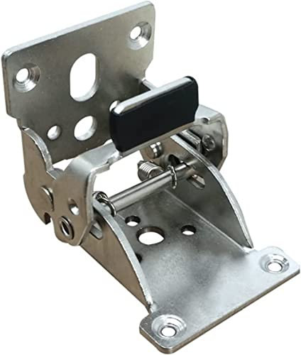1 charnière autobloquante à 180 degrés, pliable, connecteur de table d'extension, support d'armoire, accessoires de quincaillerie de meubles