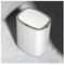 Garbage Can 3.1 Gallon Household Trash Can with Lid Simple Automatic Touchless Trash Can Oval Induction Garbage Can for Kitchen Bedroom Living Room Office Trash Bin ( Size : Battery models , Color : G