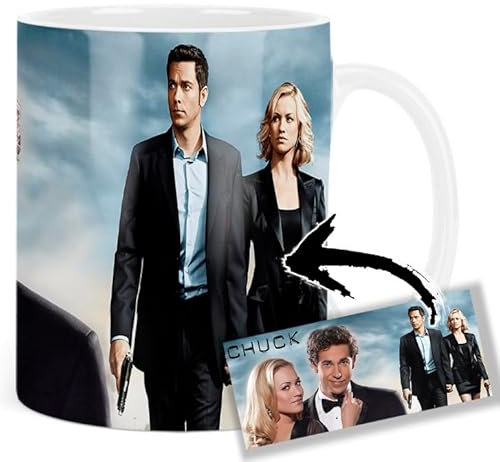 Chuck Zacharylevi Yvonne Strahovski Tasse Keramikbecher Mug
