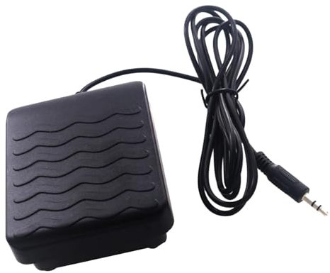 Baoblaze Piano Sustain Pedal Electric Piano Sustain Foot Pedal 3.5mm Jack with 1.8M Cable Sturdy Piano Keyboard Pedal for Training, Exercise, Repairing