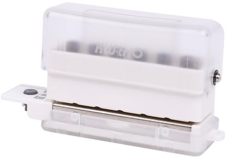 Sunydog Papierlocher mit 6 Löchern, Mini-Handlocher, Stanzständer, 20/26/30 Löcher für Notizbuch, A4, A5, B5, Scrapbook, für Schule und Büro