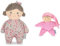 Sterntaler Spielpuppe S Amelie & 3001451 Spielpuppe, Integrierte Rassel, Alter: Für Babys ab der Geburt, 16 cm, Rosa