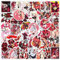 Miotlsy Hazbin Hotel Aufkleber 50PCS Teens Jungen Und Mädchen Vinyl Aufkleber Pack Für Skateboard Gitarre Laptop Gepäck Geburtstag Party Supplies Aufkleber