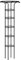 belupai Garten-Obelisk-Spalier für Kletterpflanzen, 72 Zoll, Dekorativer Vertikaler Regenschirm-Spalier-Turmrahmen, Outdoor-Blumenstützkäfig, Kletterständer, Rack für Weinreben, Rose(Schwarz)