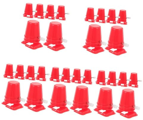 Gogogmee 30 STK Uhrwerk DIY Bastelzubehör Armatur reparieren Spielzeug liefert Tonherstellungsbewegung Ersatzbewegung Rückspulteil Spielzeugmechanismus zum Selbermachen DIY zubehör Plastik