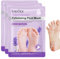 3 Paar Fussmaske,Foot Peel Mask,Lavendel Feuchtigkeitsspendend Fußmaske Hornhaut Natürliche Sanfte Fußpflege für Trockene und Rissige Füße Ußpeeling Maske,für Alle Hauttypen Geeignet (Lavendel)