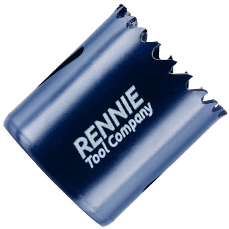 33mm HSS Hole Saw Cutter Bi-Metal For Drilling/Cutting Aluminium, Metal Sheet, Stainless Steel, Pipes, Drywall, Wood, Plastic, Circular Holesaw M35 5% Cobalt Bi Metal Hole Cutter