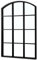 TIENDA EURASIA – Espejo de Pared | Rectangular | Material Plástico (PP) + Cristal + Madera (MDF) | Medidas: 49x71x2.7 cm + Espejo 47x71x2 cm y 52x76x3 cm + Espejo 50.5x76x2.5 cm (Negro Ventana)