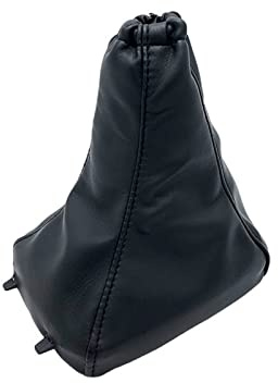 5-Gang-Leder-Auto-Handbremse, Schaltmanschette, Staubschutz, Schalthebel-Schaltknauf für Opel, Astra II, G, für Zafira A (Farbe: Schaltkoffer) (Handbake-Gehäuse)