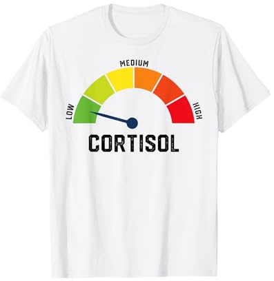 Niedriger Cortisolspiegel v Meme T-Shirt