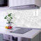 banjado Küchenrückwand Glas ohne Bohren 120x60cm – Glasrückwand Küche mit Motiv Nautilus/Spritzschutz Küchenrückwand Glas/selbstklebende Küchenrückwand Platte - magnetisch & beschreibbar