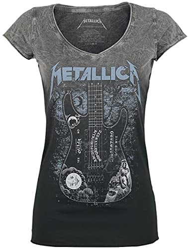 Metallica Ouija Guitar Frauen T-Shirt schwarz/grau Band-Merch, Bands