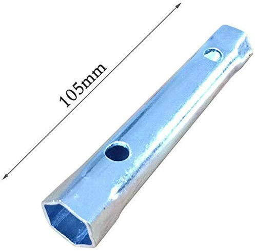 Tubular Box Spanner, Metric Box Wrench Torque Bar Socket 8mm-9mm Extra Long Fitting