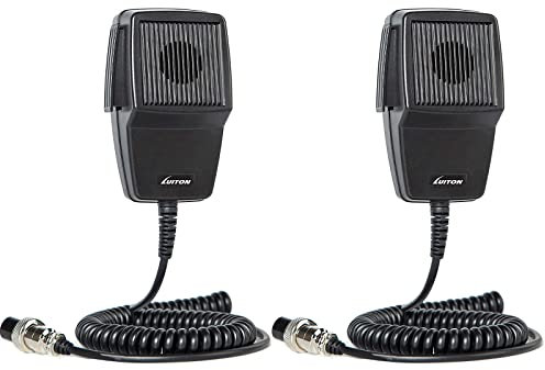 CB Microphone 4 Pin Noise Canceling CB Radio Mic for Cobra/Uniden/Workman/Midland/Galaxy Stryker Retevis CB Radio (2 Pack)