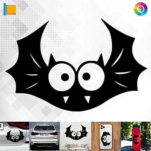 Decus Shop Kleine Fledermaus große Augen süß 2946 // Sticker Aufkleber vers. Größe Farbe