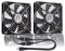 GDSTIME USB Computer Fan 140mm PC Fan 5V with 2 in 1 Cable 140mm Double USB Cooling Fans 1500 RPM 96.2CFM for Laptop Router TV Box