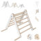 MAMOI® Klettergerüst Indoor. Kletterdreieck aus Holz. Baby Kinder Klettern. Kletterturm. Kletterbogen. Klettergerüst Montessori Spielzeug ab 1 Jahr 2/3 Jahre