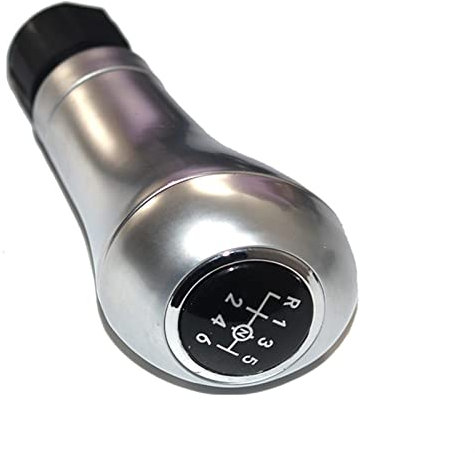 Cabezal de Perilla Cambio de Marchas Coche 6 Velocidades Manual Cambio Marchas Pomo Palanca Palo Polaina Cubierta Arranque para Mercedes para Benz C Class W203 S203 CL203 2000-2004 W209 CLK