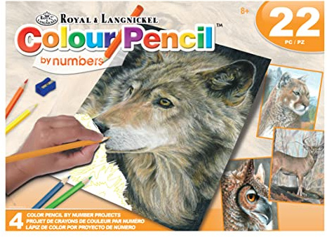 Pracht Creatives Hobby Royal & Langnickel - Malen nach Zahlen Kreuzfahrtschiff, enthält Farben und Pinsel, für Erwachsene und Kinder ab 8 Jahren