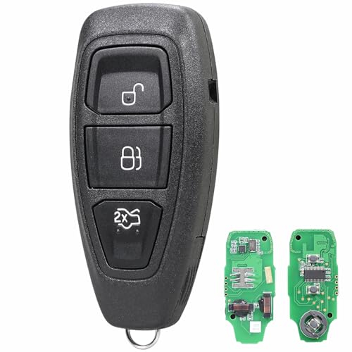 433MHZ 3 Buttons Ford Fiesta S-max C-max Focus Kuga Galaxy Mondeo ID63(83)Chip KR55wk48801