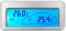 Termometro per Auto, Display LCD Digitale da 12 V per Auto Misuratore di Temperatura per Termometro per Interni Ed Esterni
