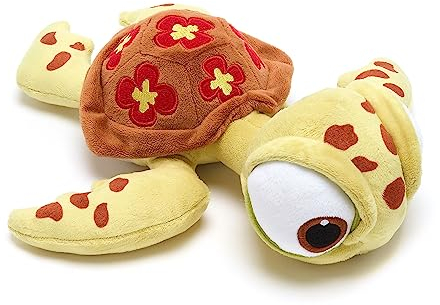 Disney Store Offizielles Squirt Kleines Weiches Spielzeug, Findet Nemo, 27 cm, Plüschfigur mit Gestickten Details, Geeignet für Kinder Ab 0 Jahren