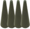 jojofuny 4 Stück Steckschaum Styroporkegel Styropor Formen Mini Weihnachtsbaum Deko Schaumkegel Steckmasse Blumen Steckschwamm Kleiner Tannenbaum Kinder DIY Christbaum Basteln Tischdeko