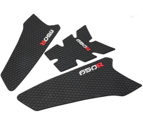 LUXUNA Adesivi Serbatoio Carburante Serbatoio Grip Pads per H&Onda CBR650R CB650R 2019 2020 2021 CBR 650 R CB 650r Protector Sticker Trazione Serbatoio Pad Laterale 3D (Color : 7)
