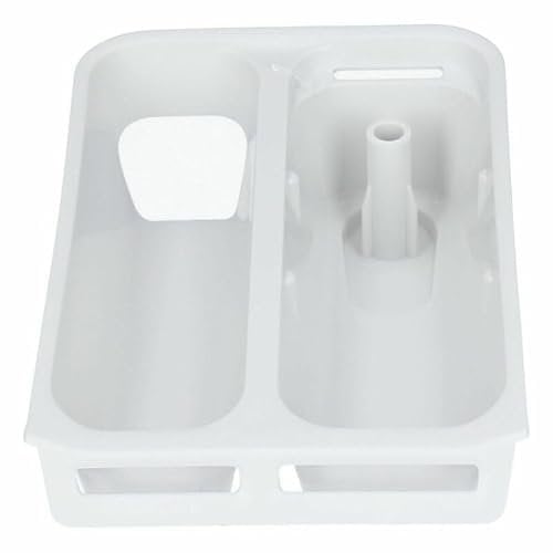 LUTH Premium Profi Parts Vaschetta di risciacquo compatibile con Whirlpool 481010580674 cassetto detersivo per lavatrice
