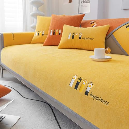 MTHGH Sofabezug Anti Rutsch Vintage Design Sofaschutz Sofaschoner,Hund Katze Überwurf Hundedecke Ecksofa Sofa Schutzdecke Schonbezug Sofa Abdeckung Sofaüberwurf Couchhusse,H-110x160cm
