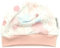 Kleine Könige Mütze Baby Mädchen Beanie · Modell Punkte Blossom Dots weiß, Altrosa · Ökotex 100 Zertifiziert · Größe 98/104