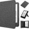 All New 2024 6 Case, TOKILO Premium PU Leather Sleeve with Auto Sleep/Wake Hand Strap Foldable Stand, Incompatible with iPad/Samsung/Kobo/Tolino/Sony 6inch e-Reader, Gray