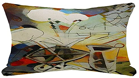 Kopfkissenbezug Welt Alternative Reproduktionen Berühmte Gemälde Von Picasso Abstrakte Pinsel Handgemachte Nouveau Skizze Kissenbezüge Weich Dekoration Kissenhüllen Für 40x60cm