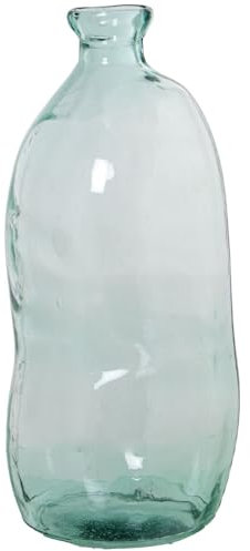 Alexandra House Living Vase en Verre recyclé Transparent 31 x 30 x 70 cm