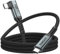 SUNGUY Cavo USB Type-C 1 Metro, 20Gbps 100W Ricarica Rapida 90 Gradi, 4K@60Hz per iPhone 16/15 Pro Max, Android Auto, Laptop, Cellulare, Monitor, SSD, Disco Rigido